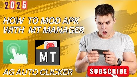 HOW TO MOD AG AUTO CLICKER WITH MT MANAGER/ TUTORIAL 2025