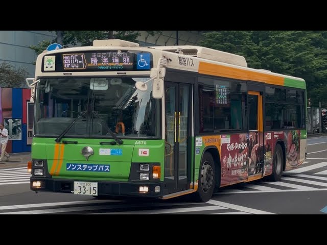 u*6様 行先板サボ都電38系統 東京駅→錦糸町×36系統築地 都営バス都