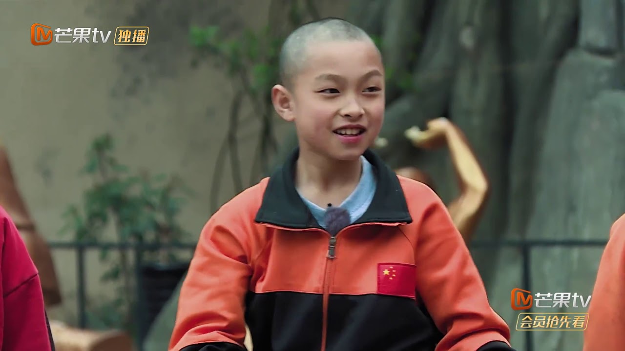 彩蛋：师父示范少林棍法，奉锦贤和师兄集体认真学习脸 《变形计第十八季》X-change【湖南卫视官方HD】