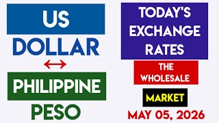 1 USD = ? PHP TODAY 💱 LIVE US DOLLAR TO PHILIPPINE PESO (XE RATE) 05 MAY 2026