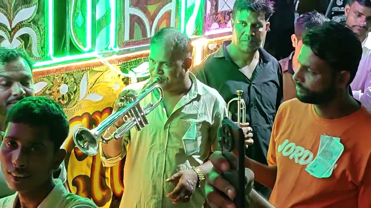 Maine Pyar Kar Liya Song Band Video 🎷 | Old Baccha Band 📯 | Patna Durga Puja 2025