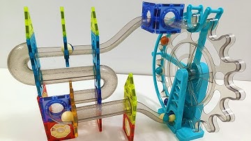 Unboxing Magic Magnetic Blocks – Build Your Own Marble Run!