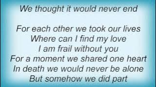 To Die For - Frail Without You Lyrics