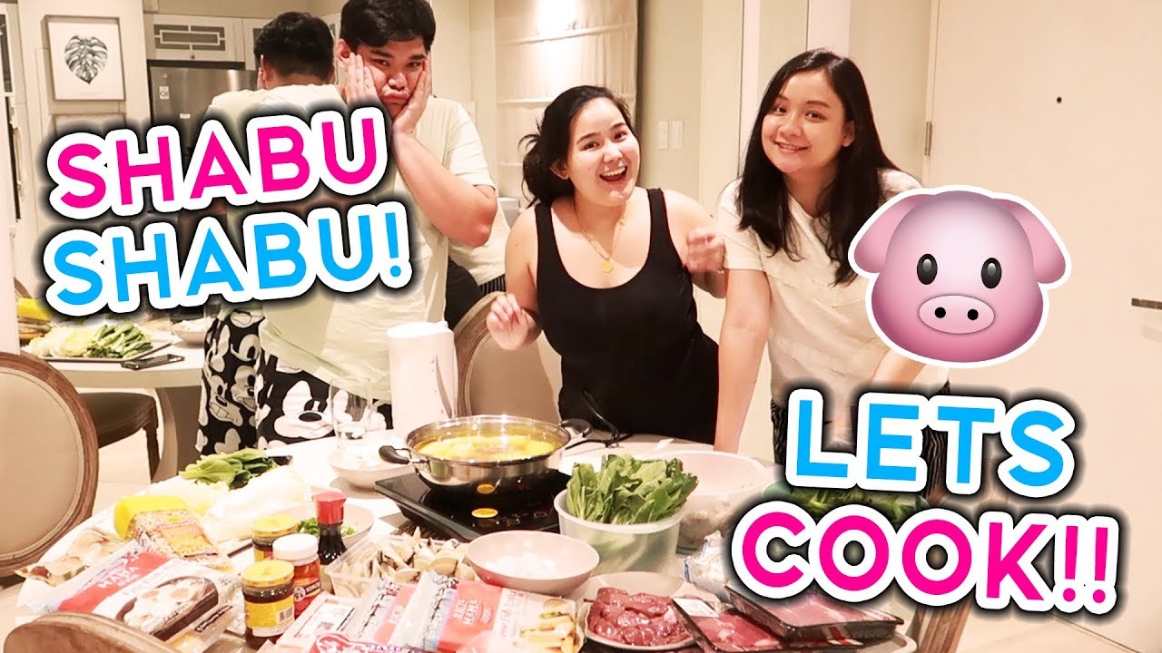 PEPPA PIGS COOKED SHABU-SHABU AT HOME!