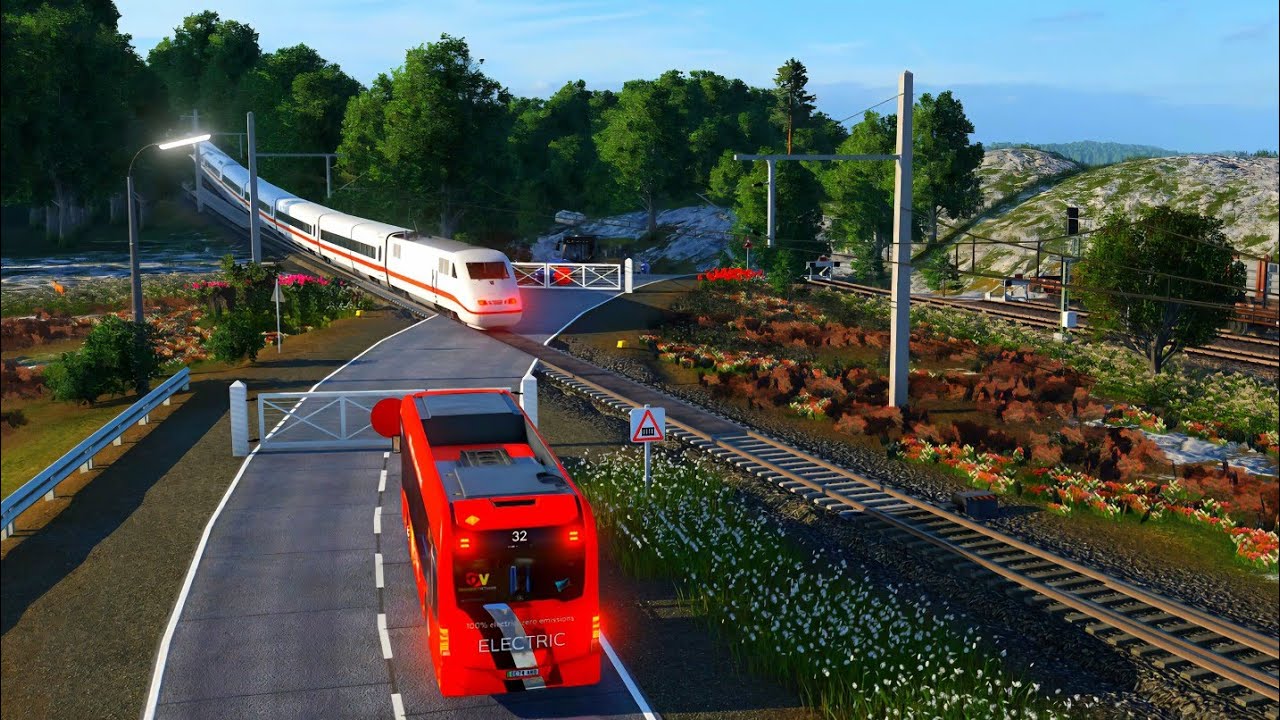 Transport Fever 2: Der Bahnübergang Teil 887