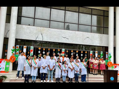 77th INDEPENDENCE DAY CELEBRATED WITH ÉLAN AND FERVOUR