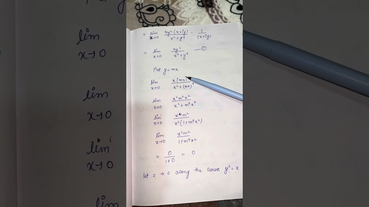 Part 2 ch 1 complex analysis msc maths sem 2 
