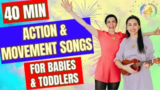 Wheels On The Bus More Action Songs For Babies Toddlers Music Learning