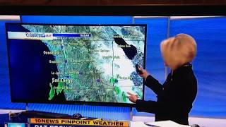 Meteorologist Admits use of Chemtrails or  CHAFF  Live on the Air