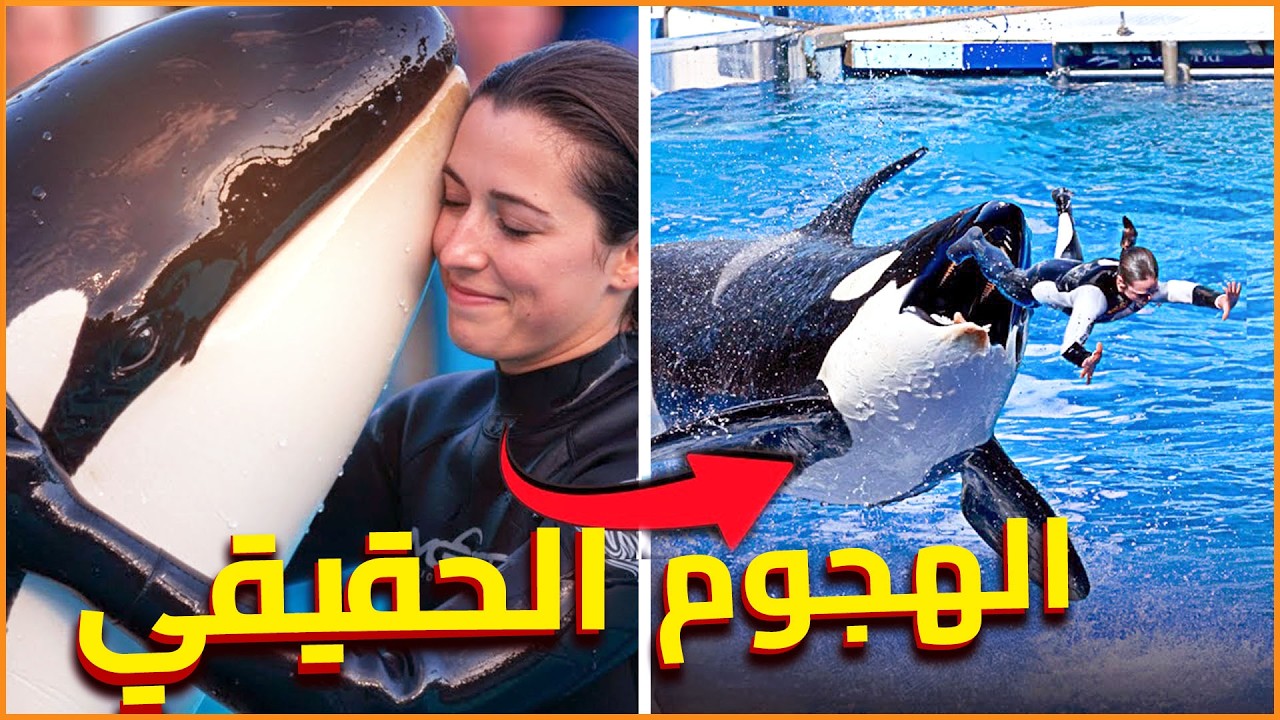 7 حوادث هاجم فيها حوت الاوركا المدربة | هجوم حقيقي
