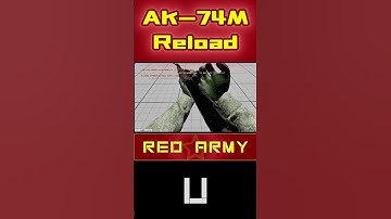 AK-74M Reloading Animation #shorts