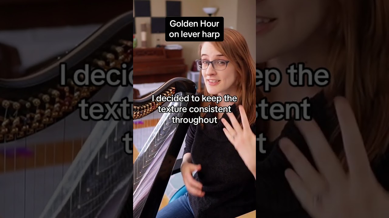 Can Golden Hour be played on lever harp? (pt 1)