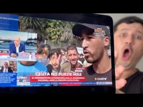 For this reason, Ceuta is invaded, Spain by this man from Morocco, what a danger 😰 #deaf