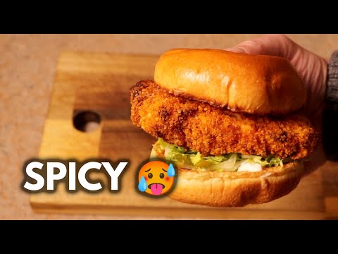 Air Fried Chicken Burgers Recipe
