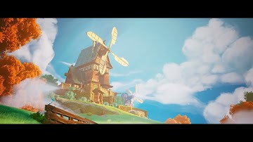 Stylized Village  Environments in Unreal Engine