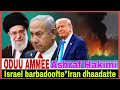 Israel Barbadoofte Iran Dhaadatte Ashraf Hakimi 22 3 2026 AGM