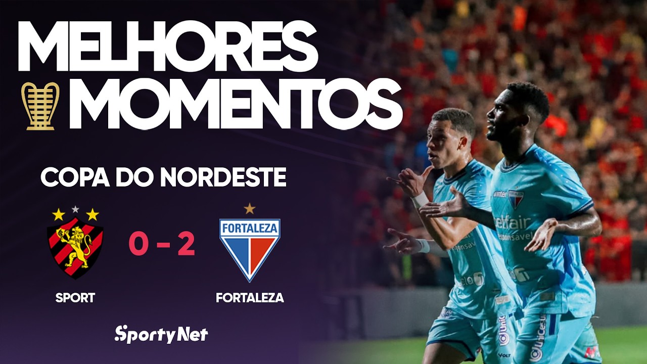 VIRADA NO AGREGADO E VAGA NA FINAL DA COPA DO NORDESTE! Melhores Momentos - Sport 0 x 2 Fortaleza