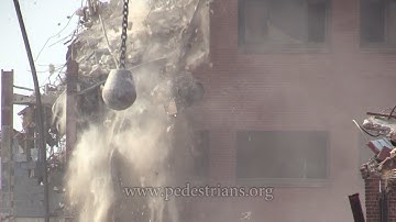 Hospital Demolition (Wrecking Ball)