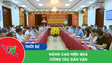 Nâng cao hiệu quả công tác dân vận