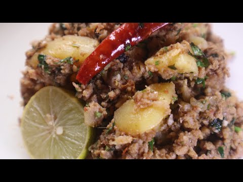 Aloo Keema / Mutton Keema/ Mutton Mince With Potatoes /Khara Masala Keema/ Healthy Mince Recipe