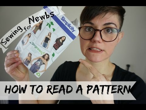Sewing for Newbs I ep.4: How to read a pattern @CraftGyver