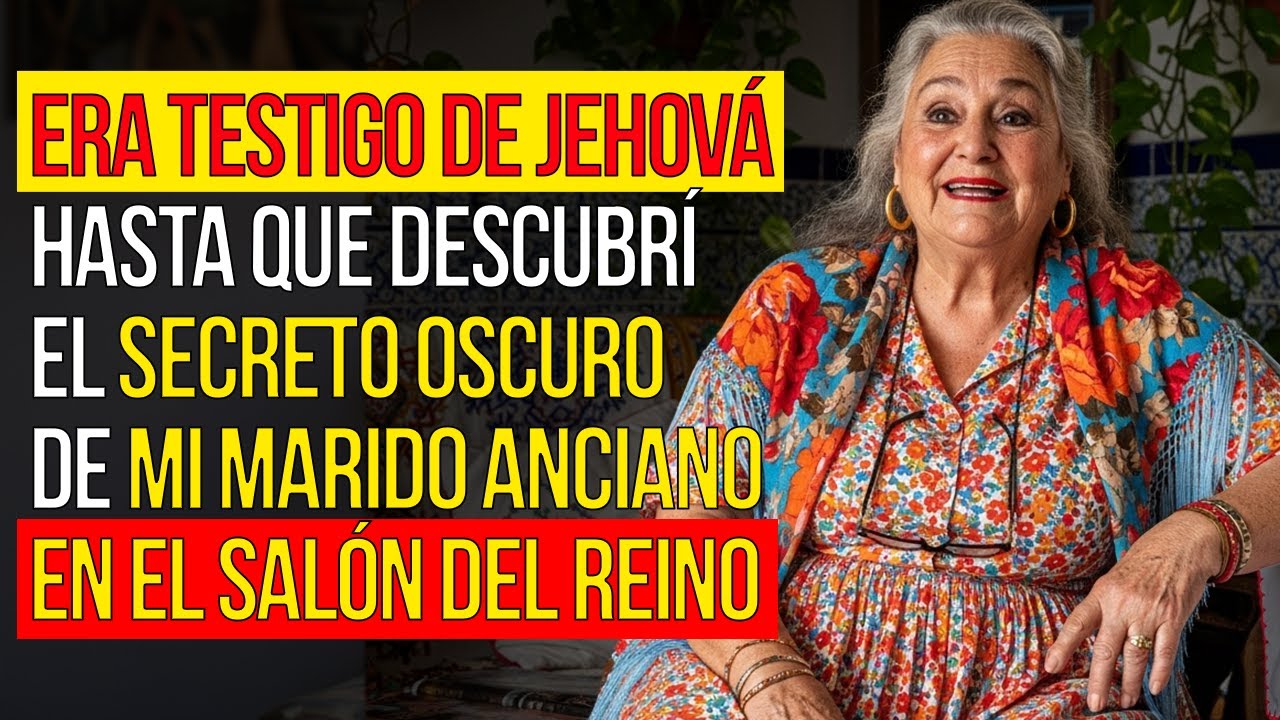 HISTORIA REAL ERA TESTIGO DE JEHOVÁ HASTA QUE DESCUBRÍ EL SECRETO OSCURO DE MI MARIDO ANCIANO
