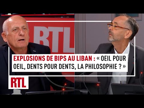 Explosions de bips au Liban : "Œil pour œil, dents pour dents, la philosophie ?"