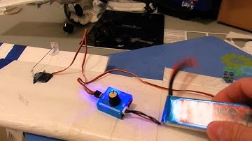 RC plane tips - Using a servo test to center control surfaces