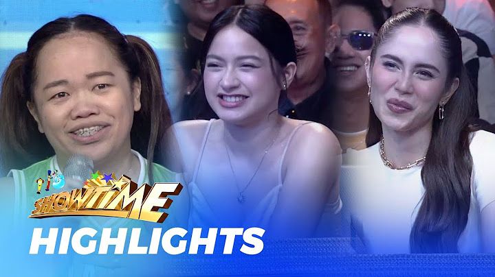 It's Showtime: Breaking Muse Verna, PINUKSA SINA JILLIAN AT JESSY! (Breaking Muse)