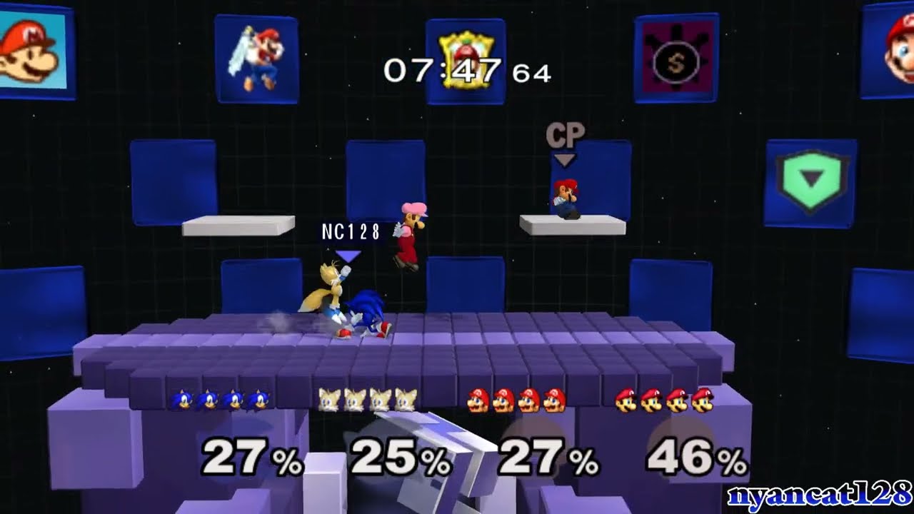 Super Smash Bros. Melee Akaneia Build Request: Sonic & Tails vs. Mario & Luigi