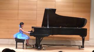 Olivia first piano recital-2019