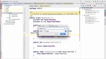 การเขียน Java OOP Sqlite ตอนที่ 3