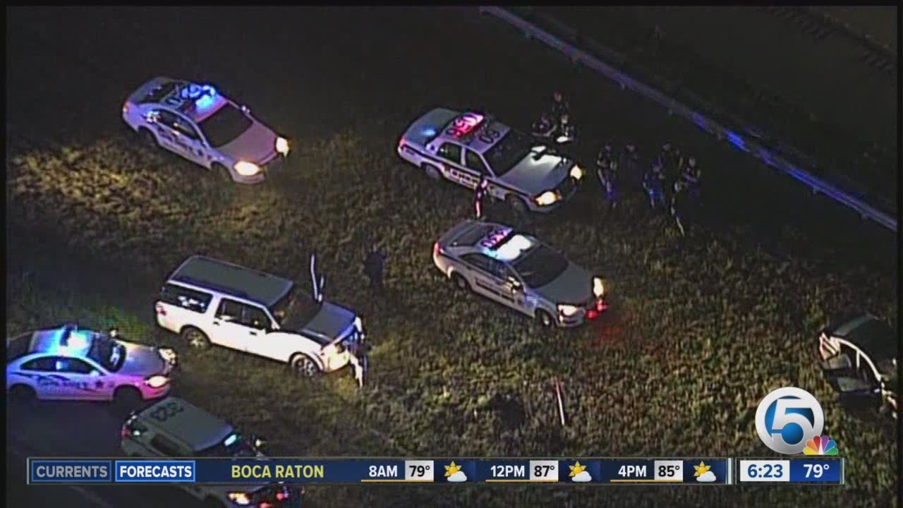 Driver in custody after 4-county police chase - YouTube