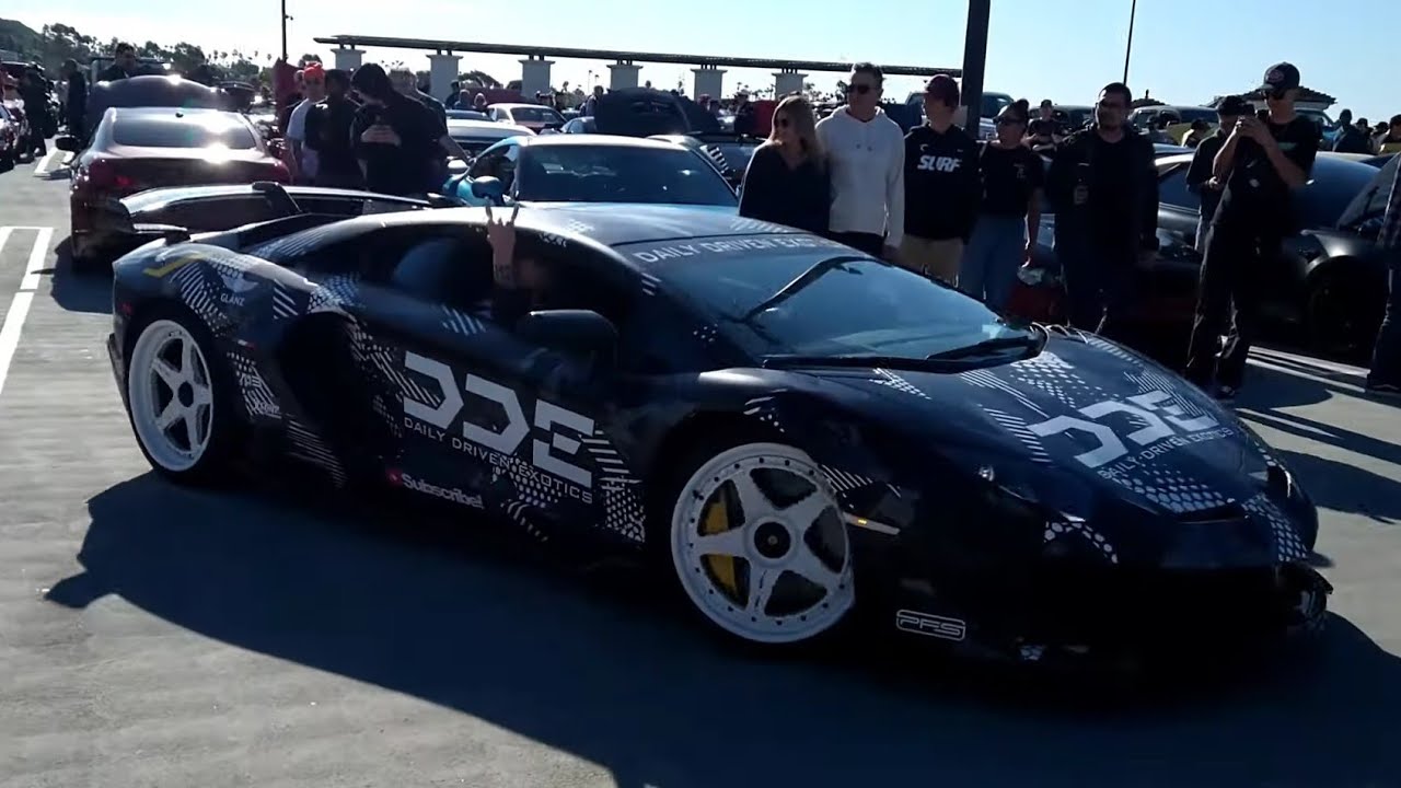 DDE DAILY DRIVEN EXOTICS GOE'S WILD IN BEVERLY HILLS!!😲(CRAZY FOOTAGE