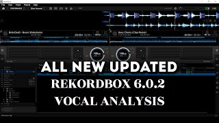 Rekordbox 6 | Vocal Analysis | New Update screenshot 3