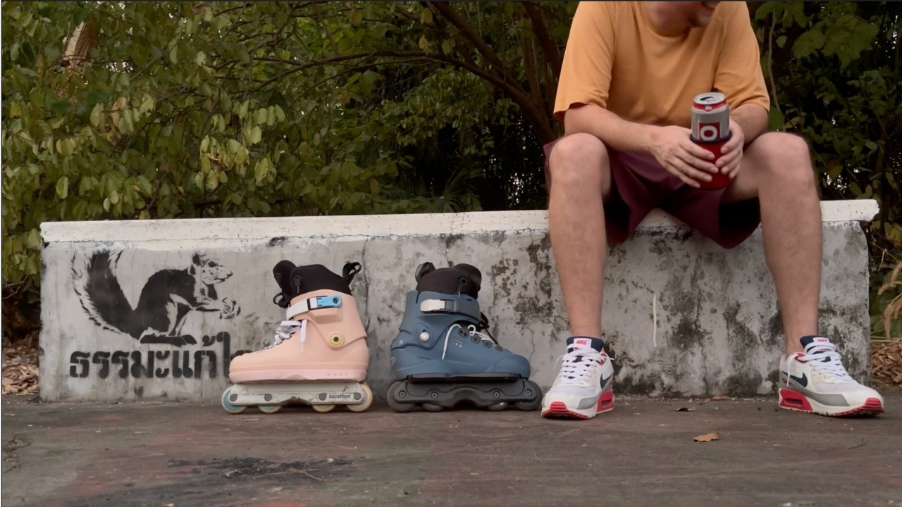 SK's ST8s setup with Subtract soul plates at my secret skate ssspot