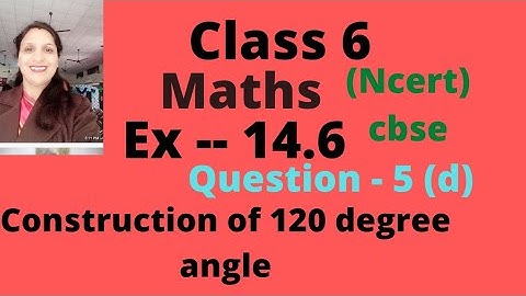 Question 5 (d).  (Exercise 14.6 ) ( ch - 14 Practical Geometry. # Class 6 maths ncert l cbse