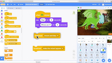 Scratch Mix & Match Challenge: Broadcast Message