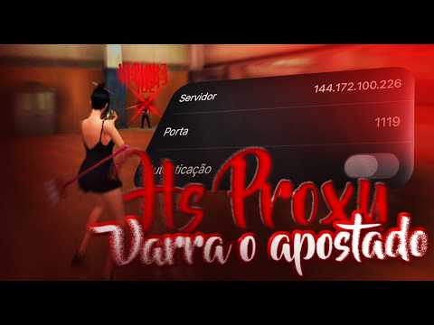 TUTORIAL + KEY FREE 🔑 1DIA HS PROXY HS PELO WIFI PARA iOS/ADR SEM BANIMENTO/SAFE - FREE FIRE 1.123.X