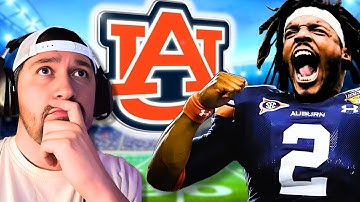 I Put Cam Newton in College Football 25 to SAVE Auburn