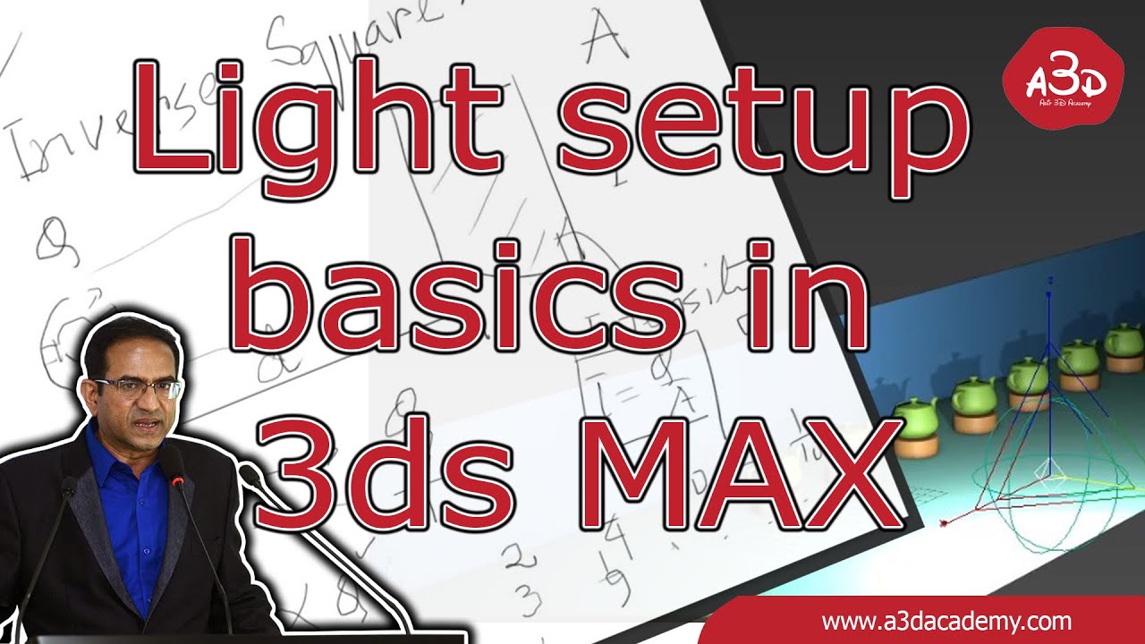 Light Setup basics in 3ds MAX/Absolute beginners tutorial/Bangla-Part1