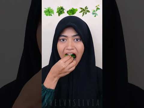 MAKAN LALAPN MENTAH PART KESIKIAN☘️🤤 next makan apalagi?! #mukbangindonesia #asmr #lalapanmentah