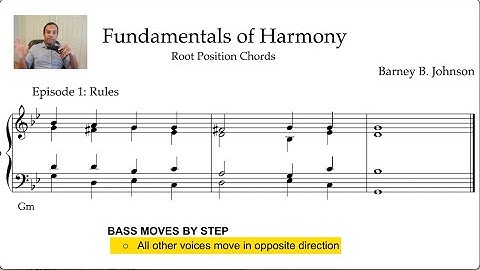 Fundamentals of Harmony | Rules for Root Position Chords #composer #conductor