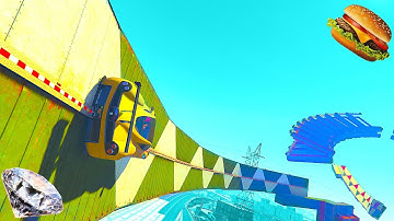 GTA 5 - BLOOD DIAMONDS Stunt Race by CCC_010  ( custom race with Link )