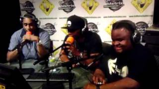 Fred The Godson, Oun-P   D. Chamberz Live Freestyle Cypher On DaMatrix Studios!