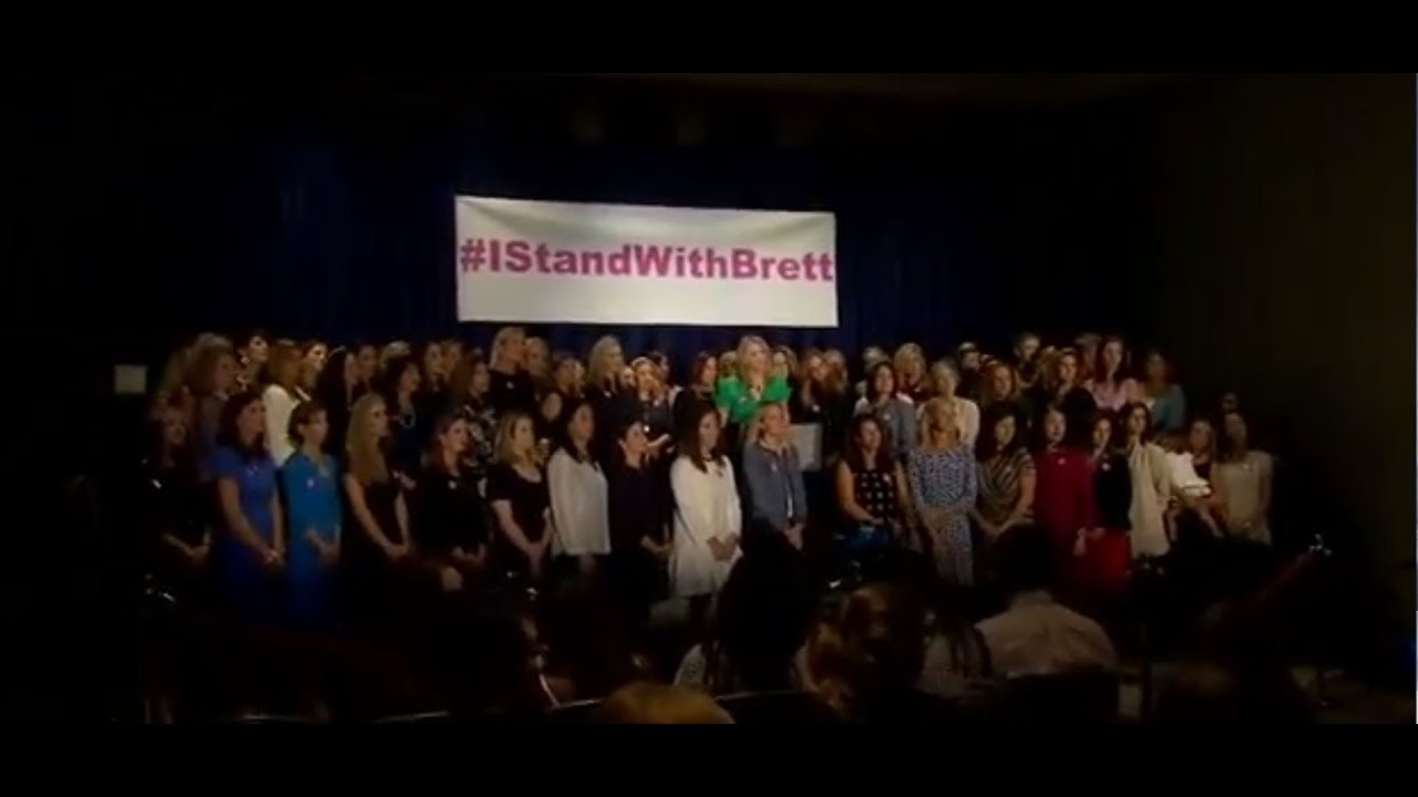 WATCH: Women Support Judge Brett Kavanaugh
