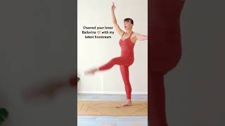 How to do a Grand Battement in Ballet 🩰 From my Latest Pilates Barre Workout #girlwiththepilatesmat