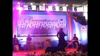 Dance Performance by Mozadded & Samreena | IUCC | CIU | 1st Convocation