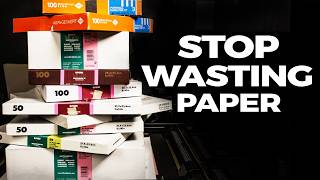 How to Stop Wasting Darkroom Paper