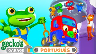 Loucura Magnética! | 2 HORAS DO GECKO! | Garagem do Gecko em Português | Desenhos Animados Infantis